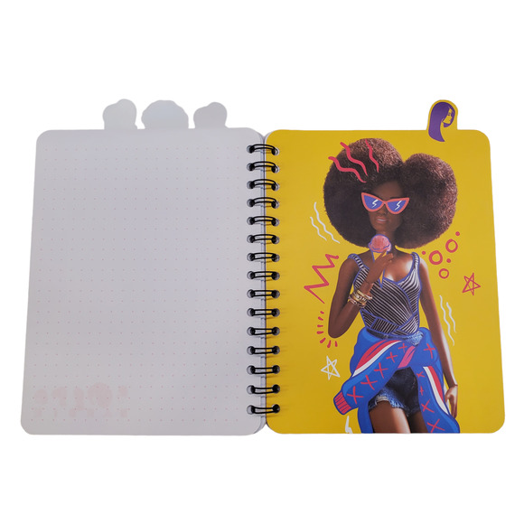 Barbie The Movie Notebook Barbie the Movie Pink Notebook Notepad Tabbed Barbie - Picture 8 of 9